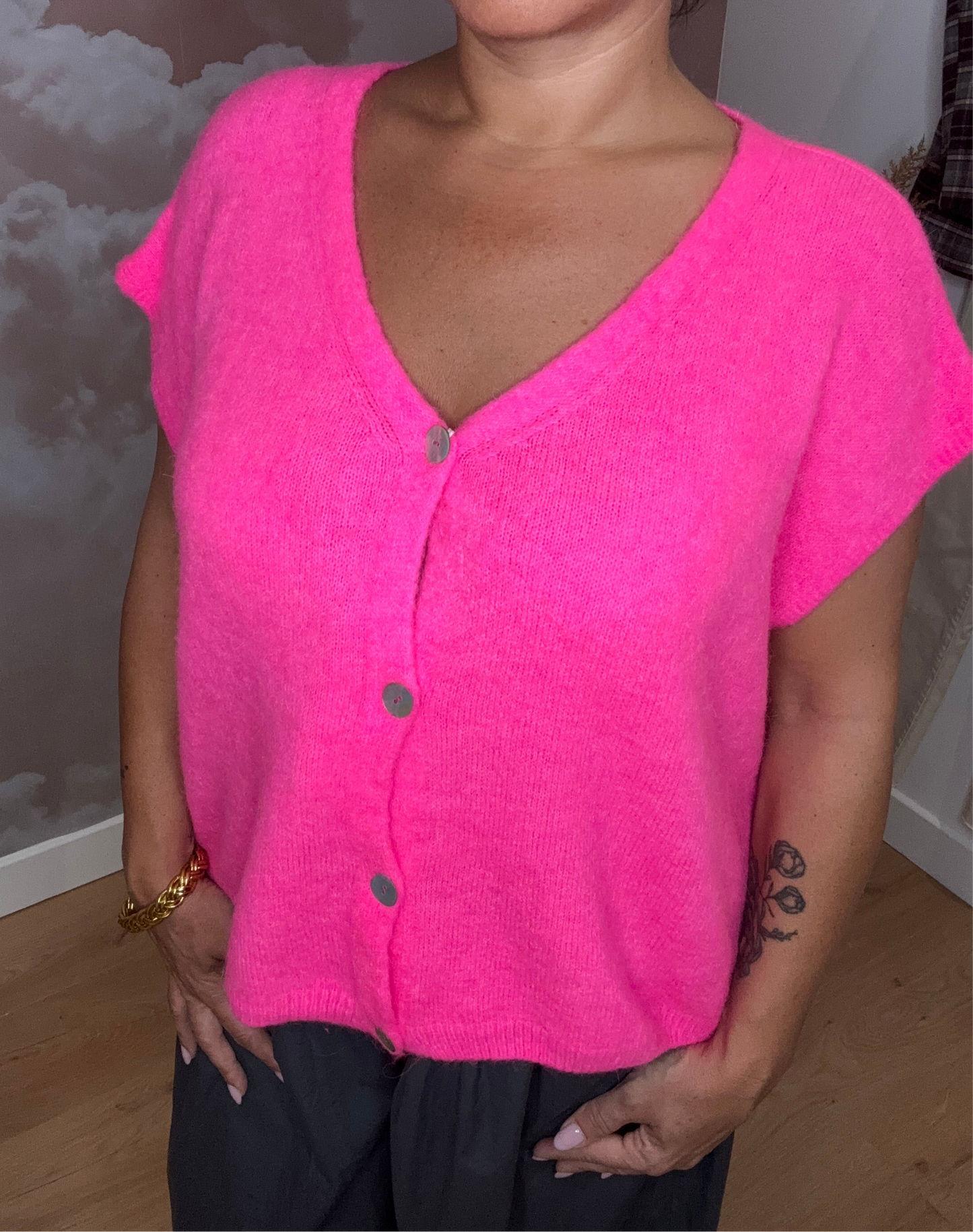 GILET BRIDGET ROSE