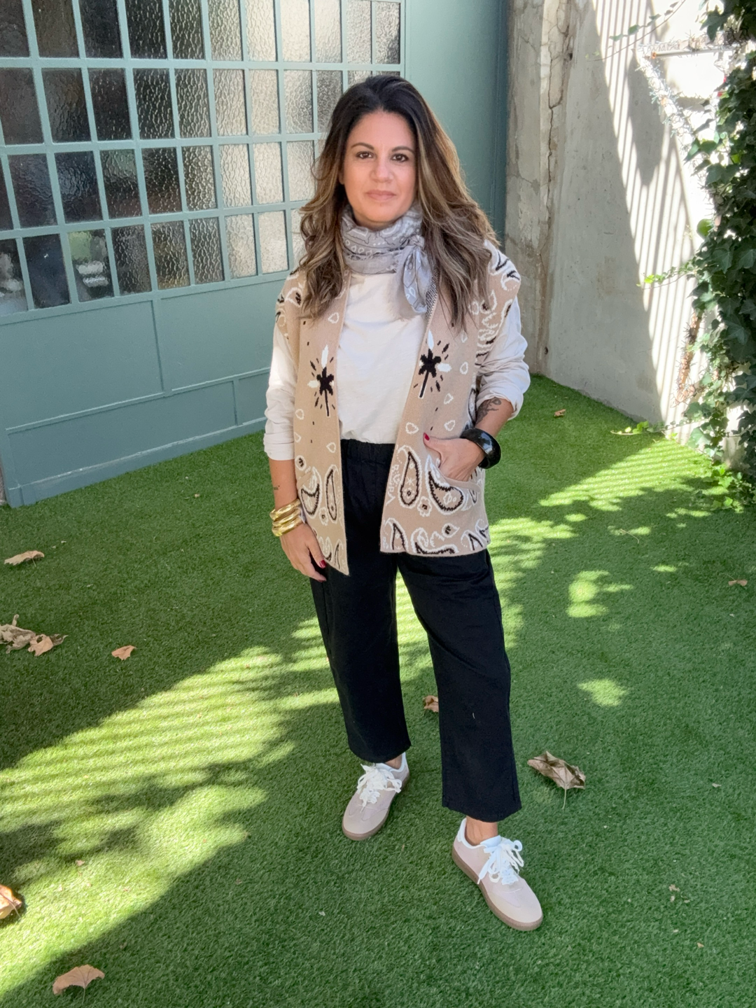 GILET BEIGE