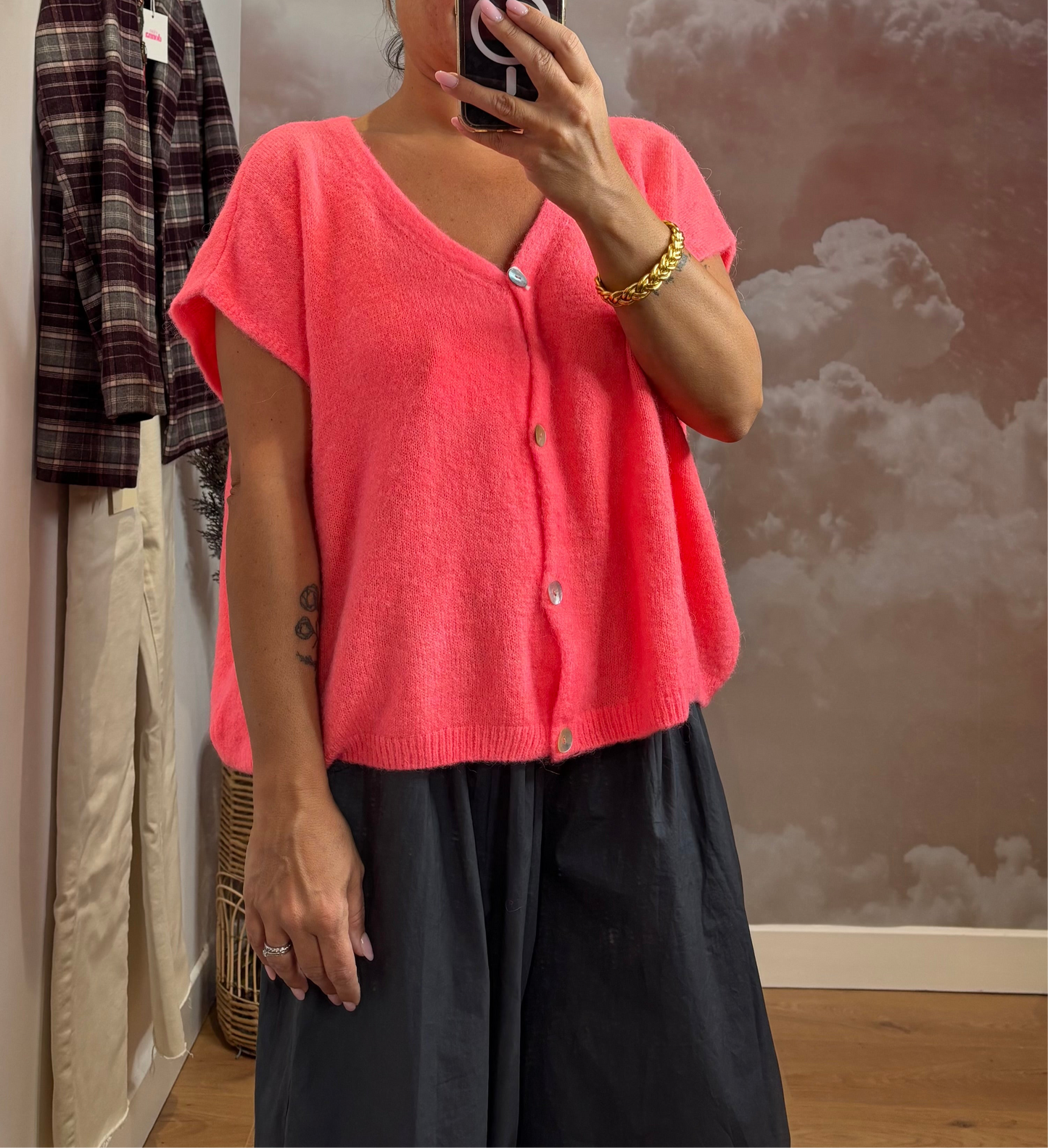 GILET BRIDGET CORAIL