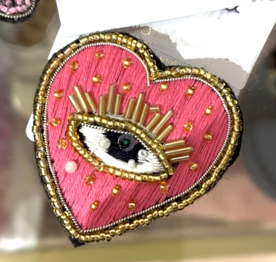 BROCHE ROSE