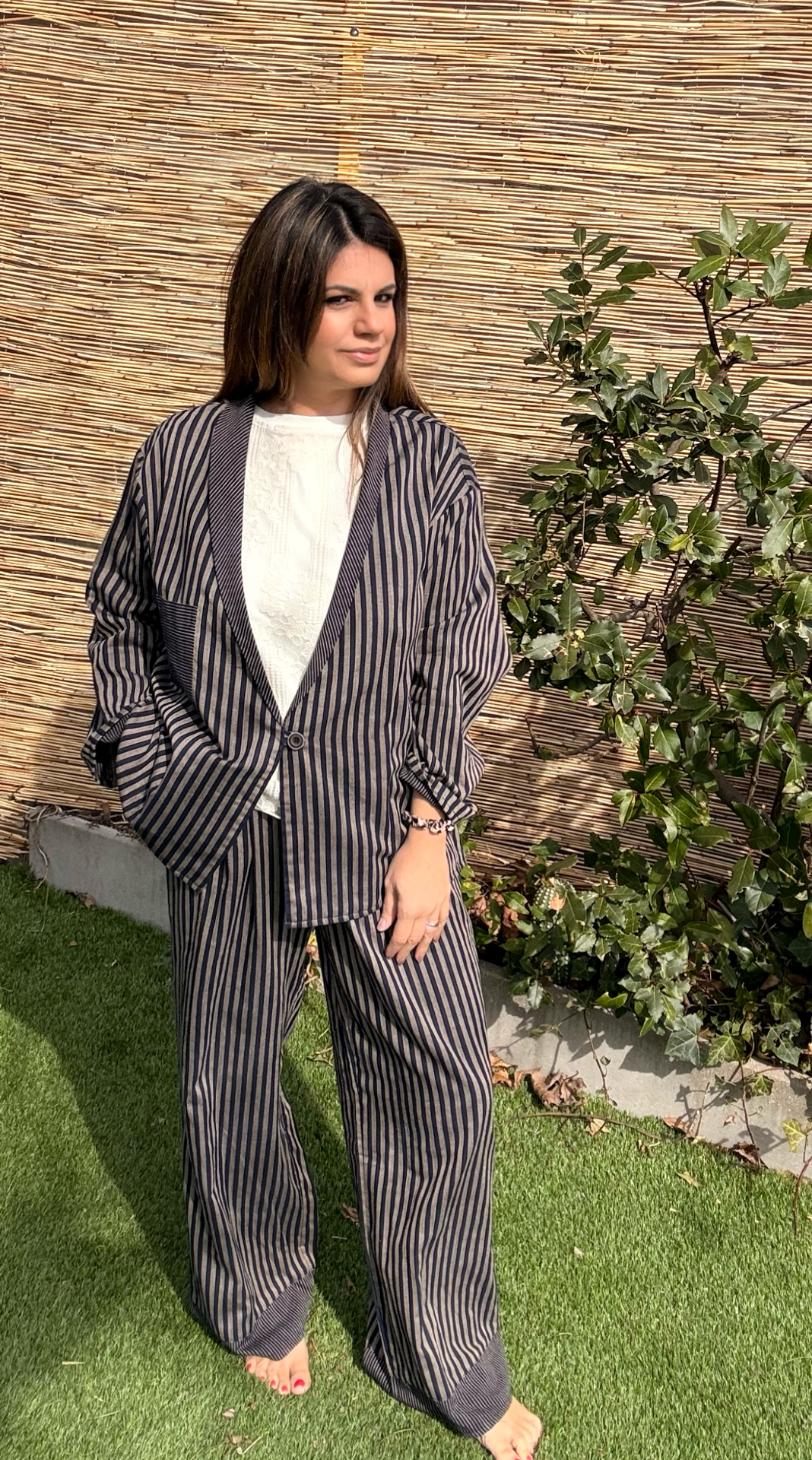 PANTALON RAYURES JOHANNA PARIS