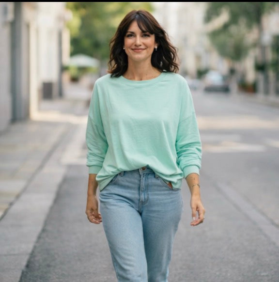 T-SHIRT THEO TURQUOISE