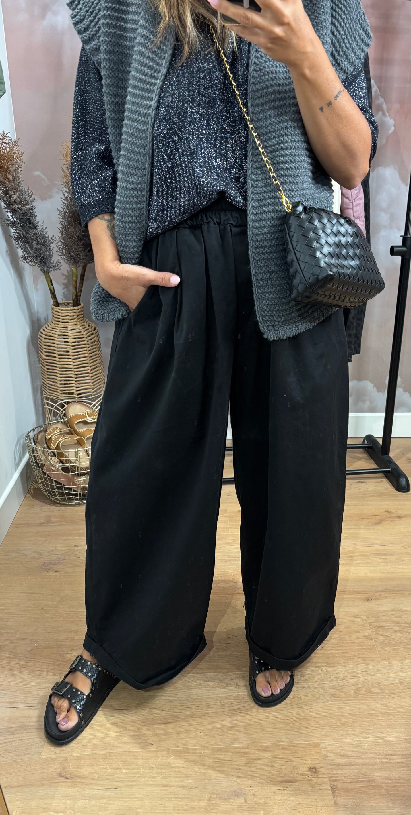PANTALON MAGIC NOIR