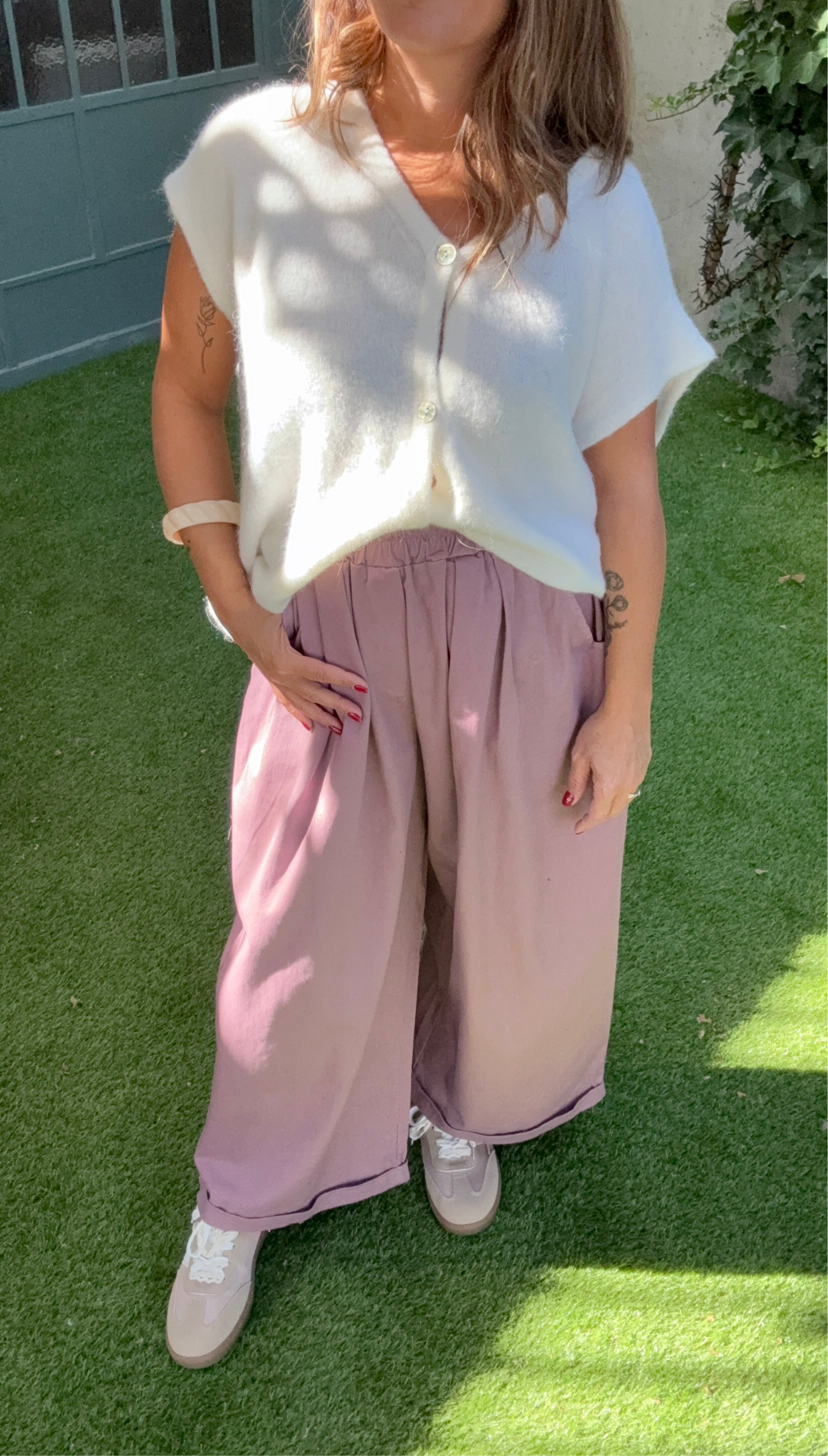 PANTALON MAGIC 2 ROSE POUDRÉ