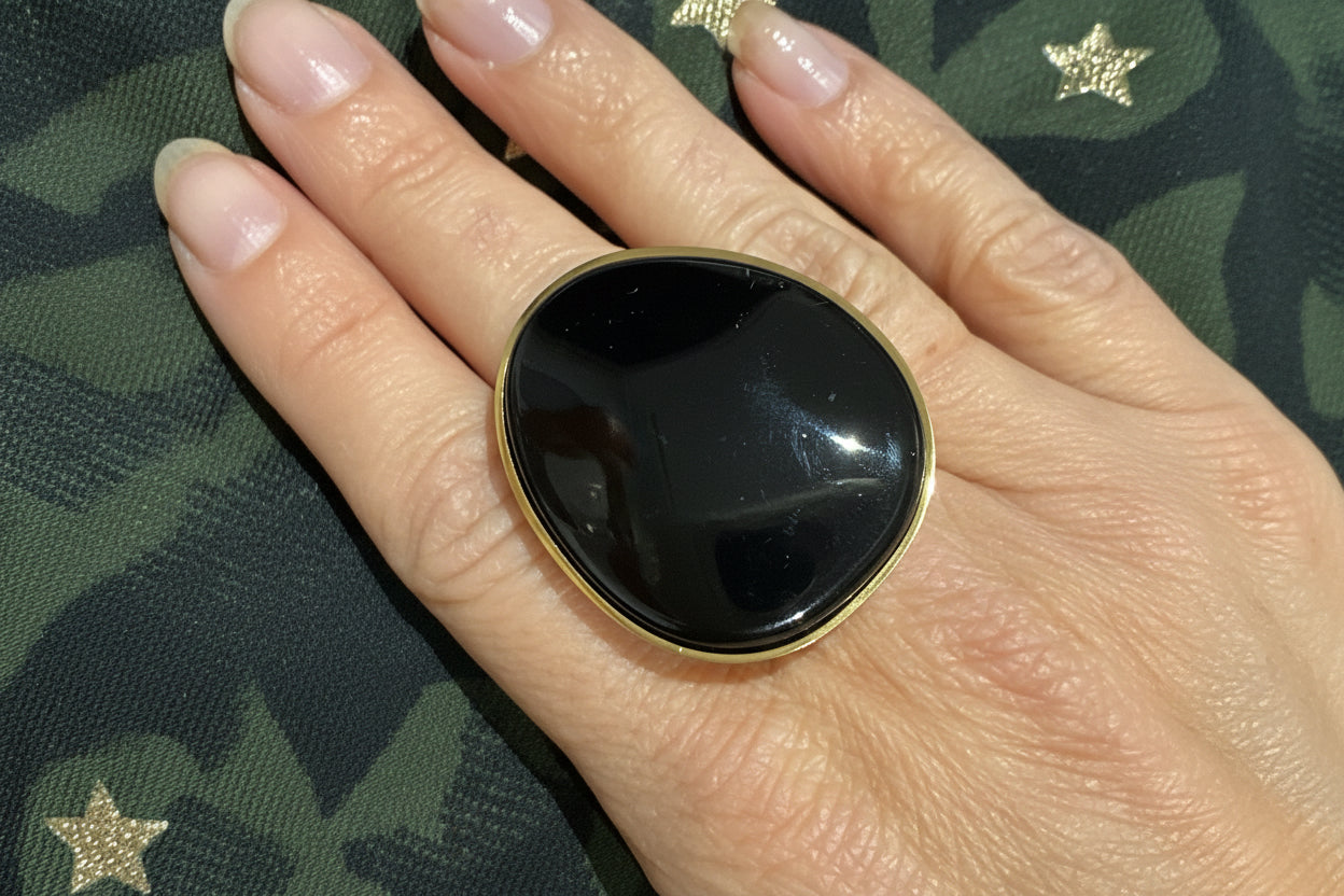 BAGUE NOIRE