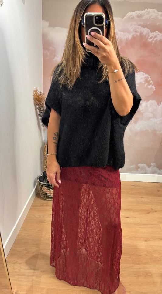 JUPE LONGUE DENTELLE