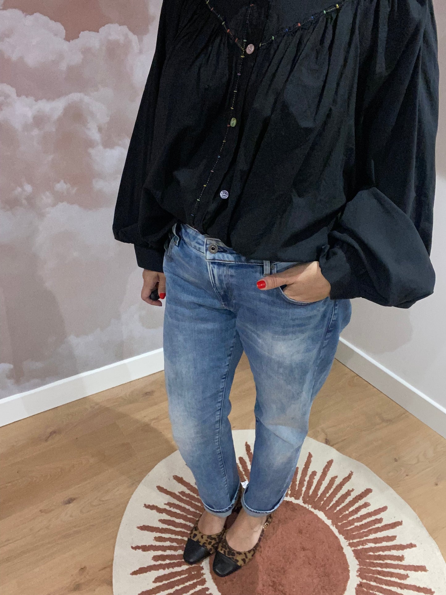 CHEMISE IZÏA NOIRE