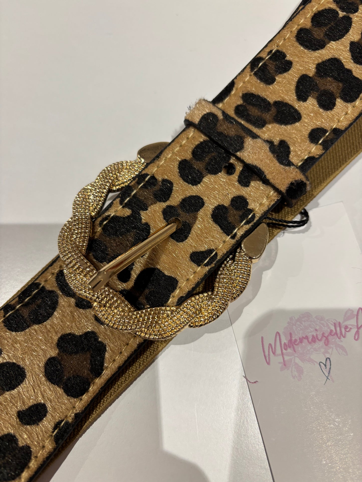Ceinture léopard