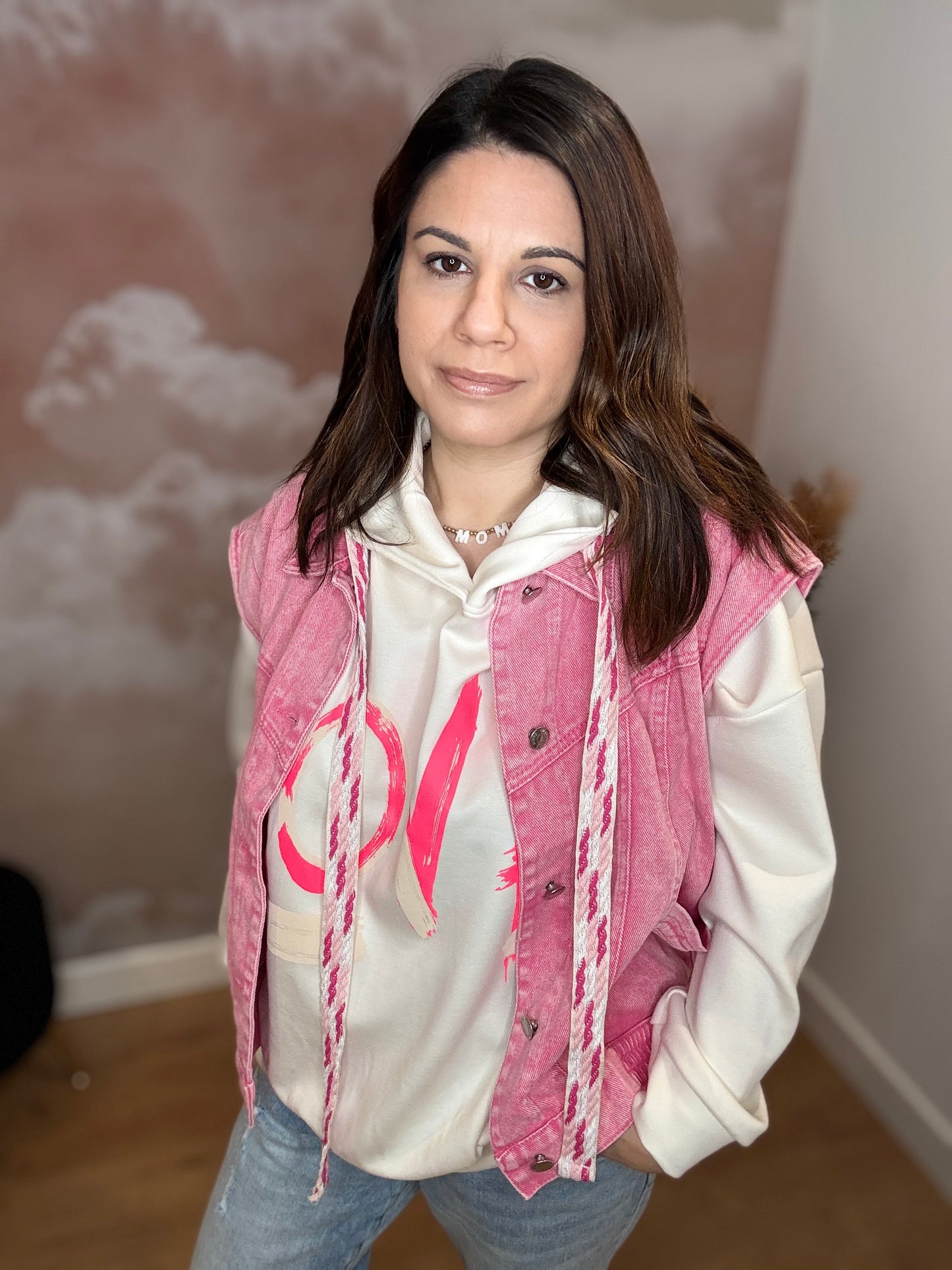 VESTE ISABEAU ROSE