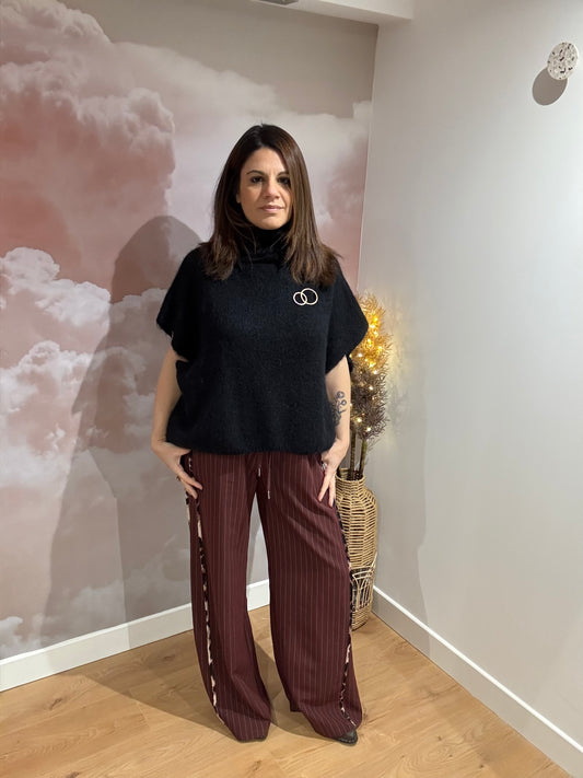 PANTALON BORDEAUX