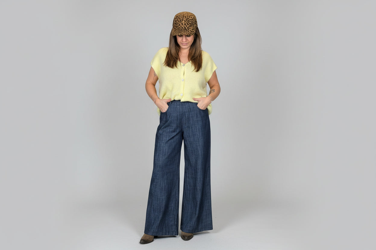 PANTALON BLEU JEAN NINOU