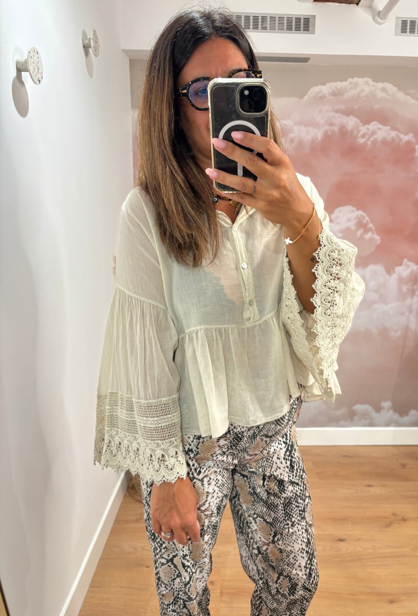 BLOUSE ÉCRU