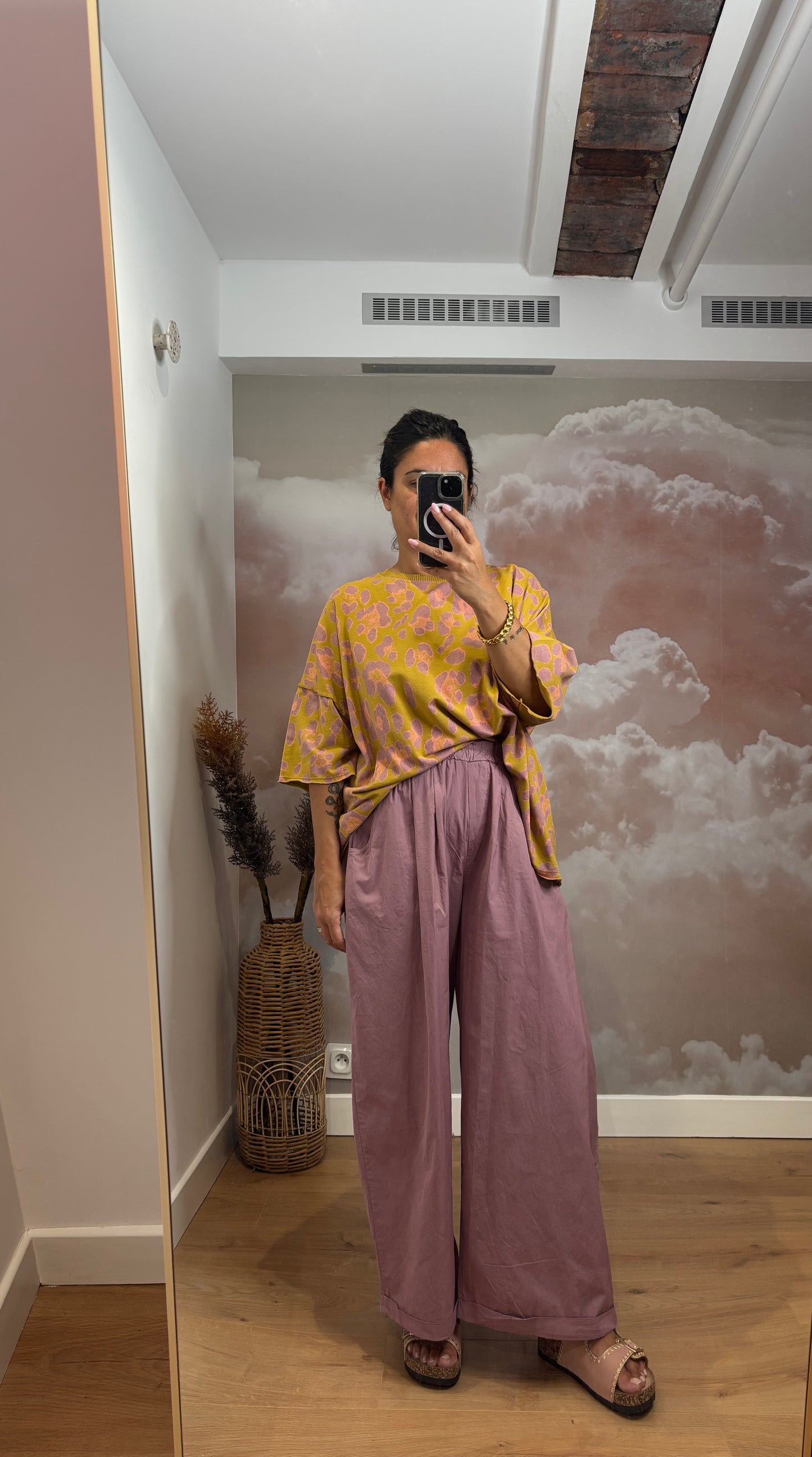 PANTALON MAGIC VIEUX ROSE