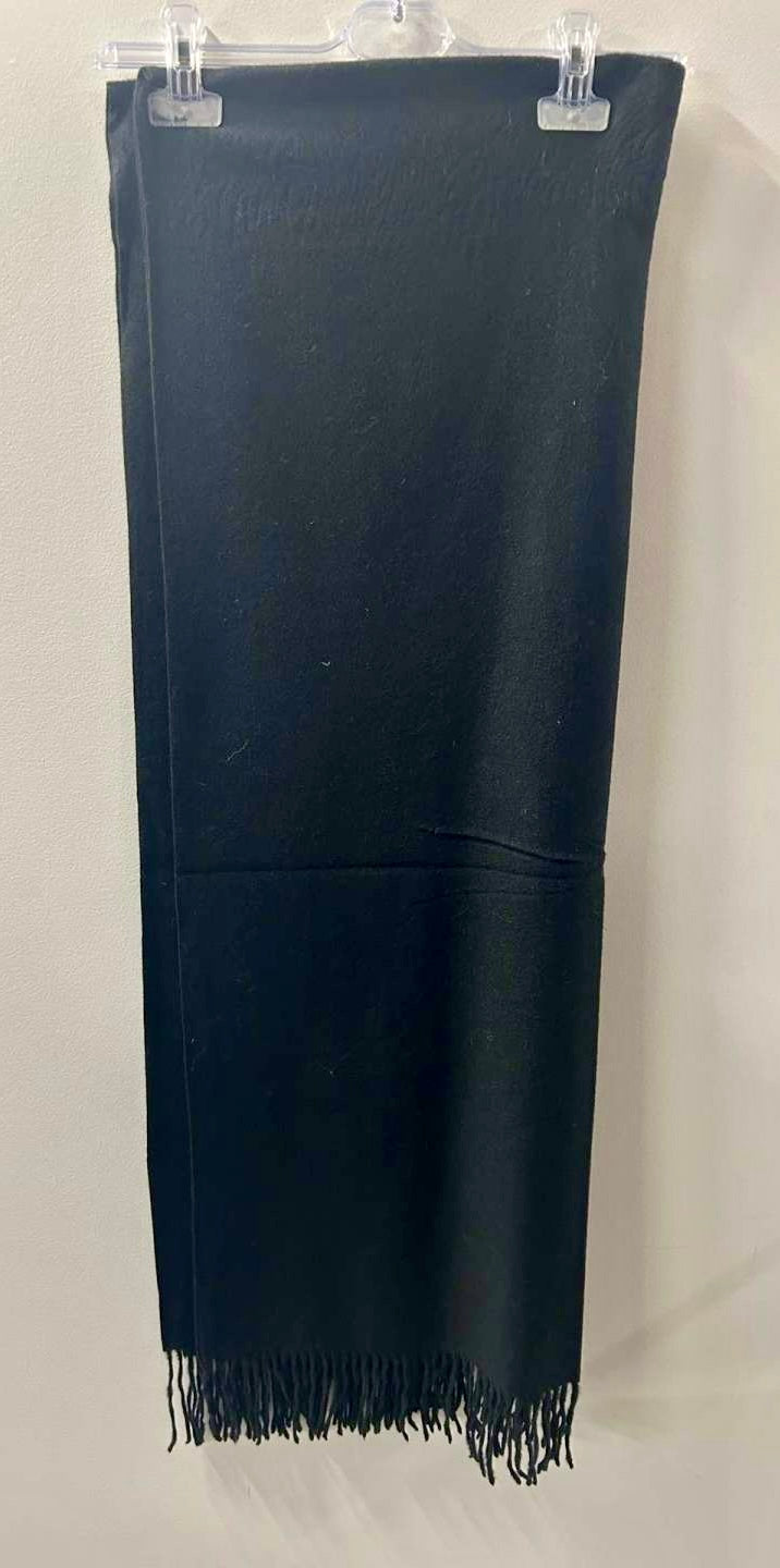 ÉCHARPE CACHEMIRE NOIRE