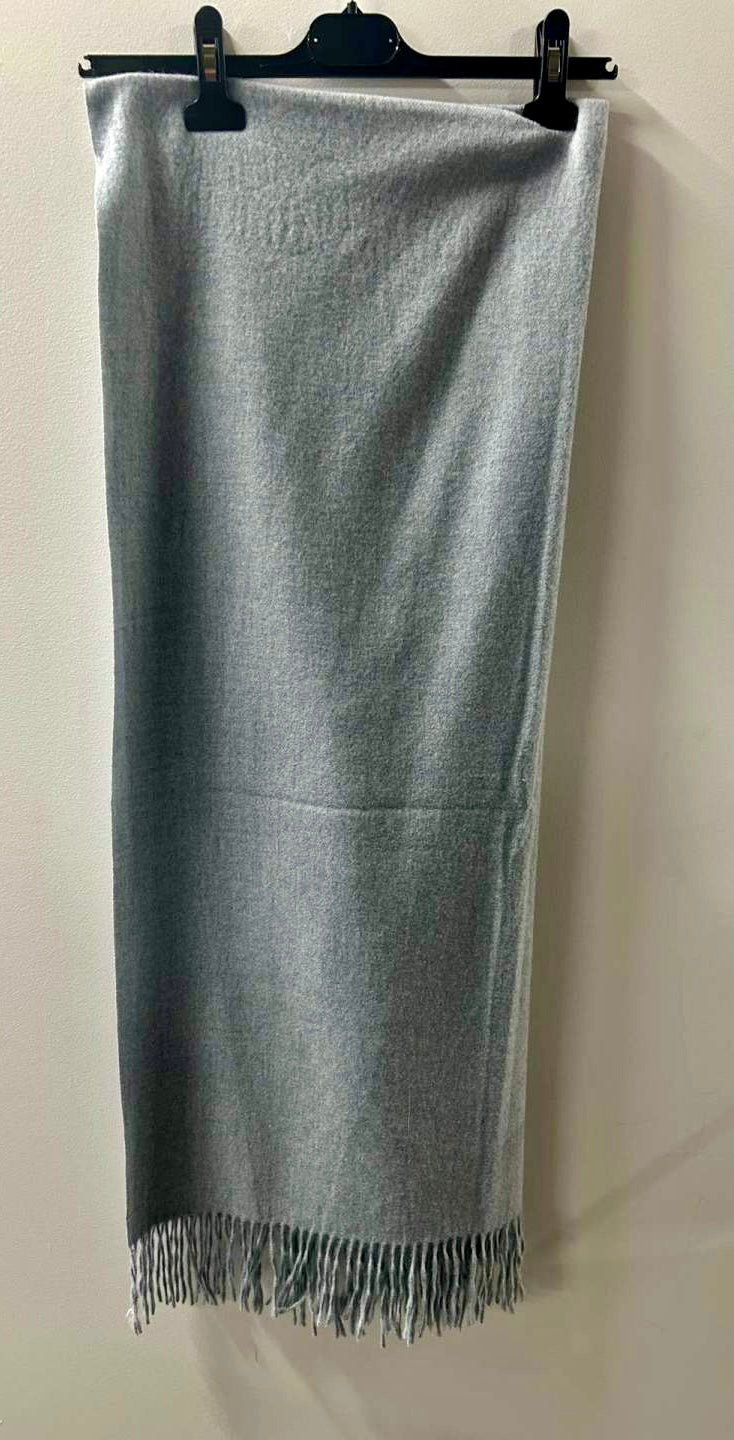 ÉCHARPE CACHEMIRE GRISE