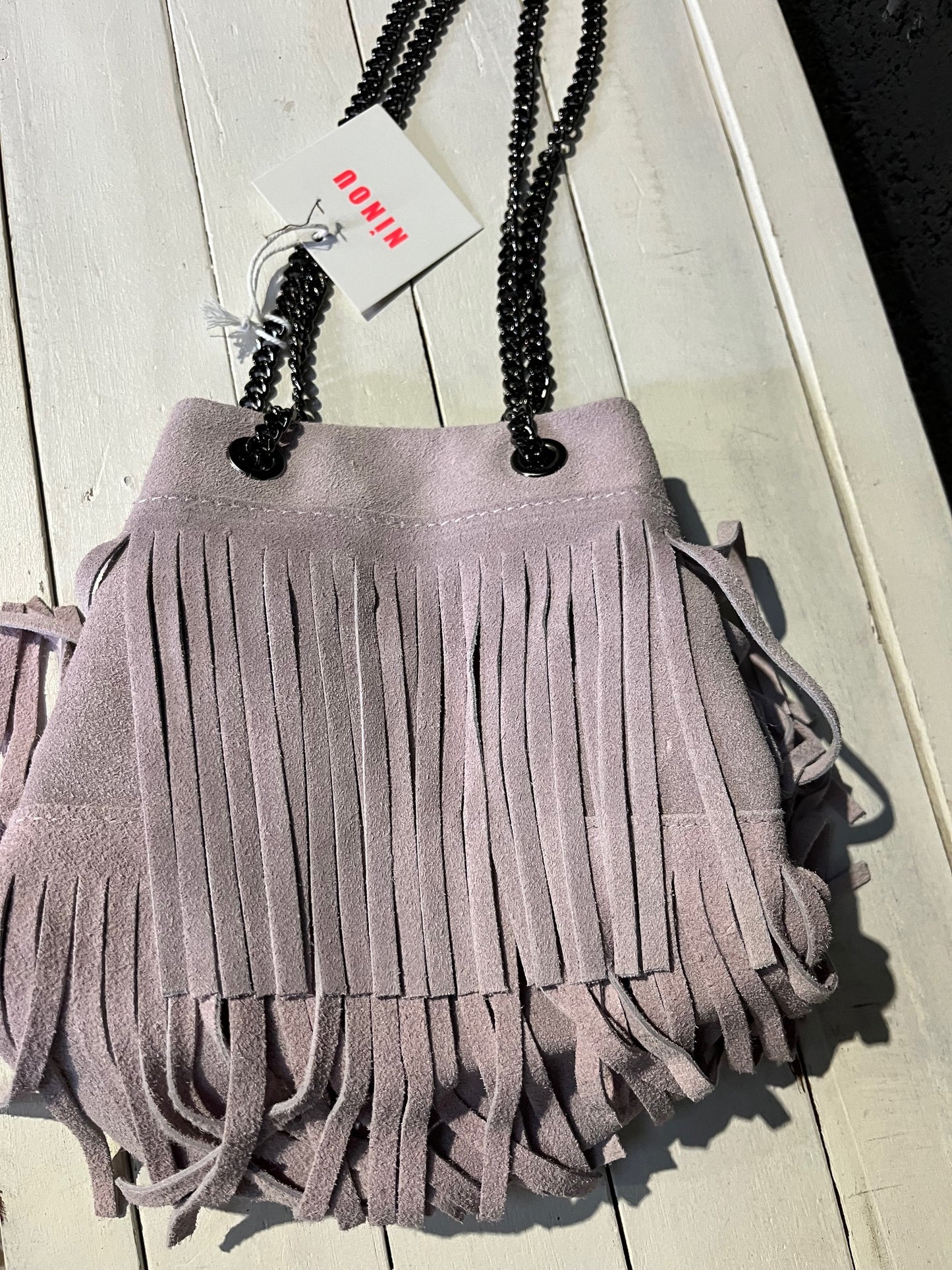 SAC SEAU LILAS FRANGES