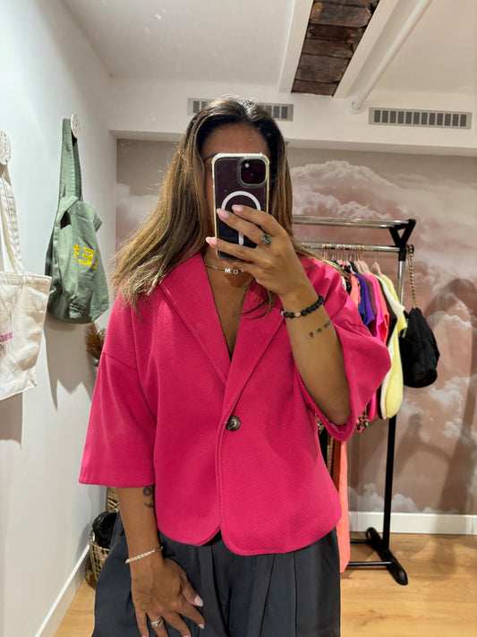 VESTE FUSHIA