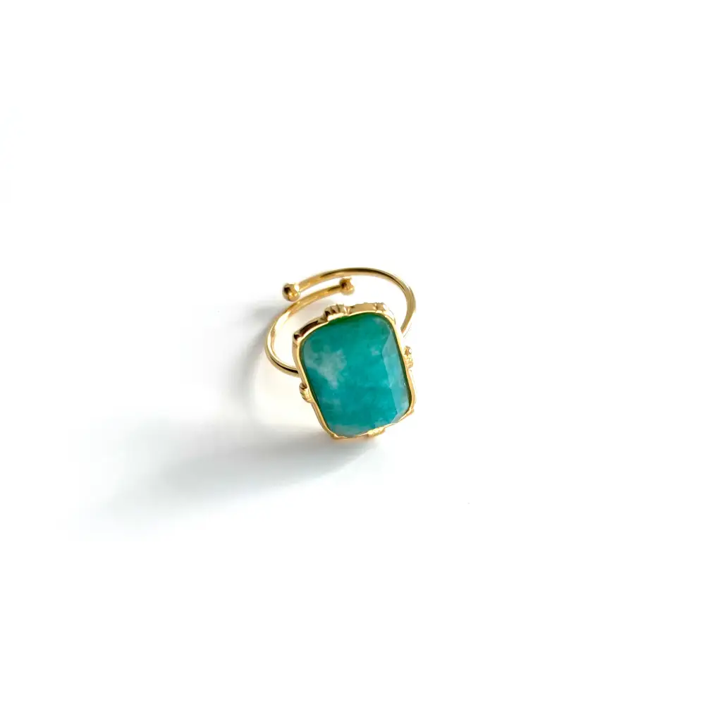 Bague pierre bleue - bague