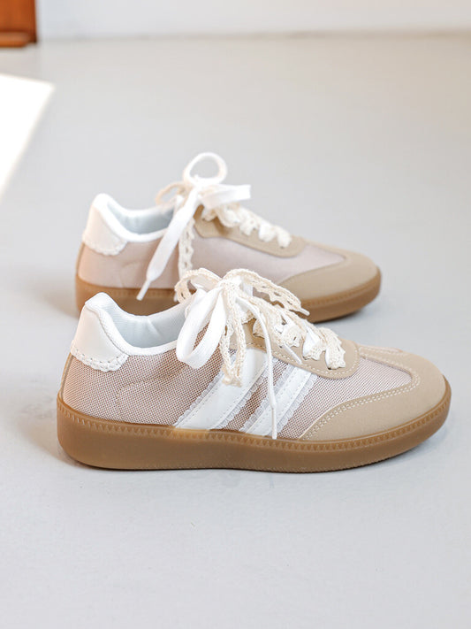 BASKETS BRODERIE BEIGE