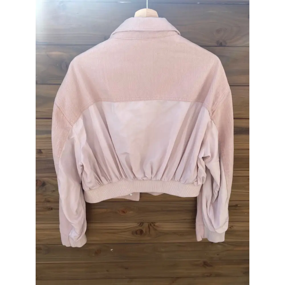 BLOUSON EN JEAN ROSE - Blouson