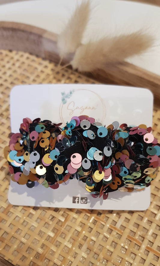 Barrette sequins