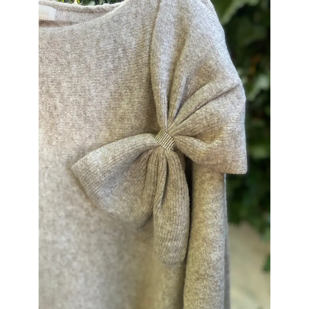 Pull cœur à strass