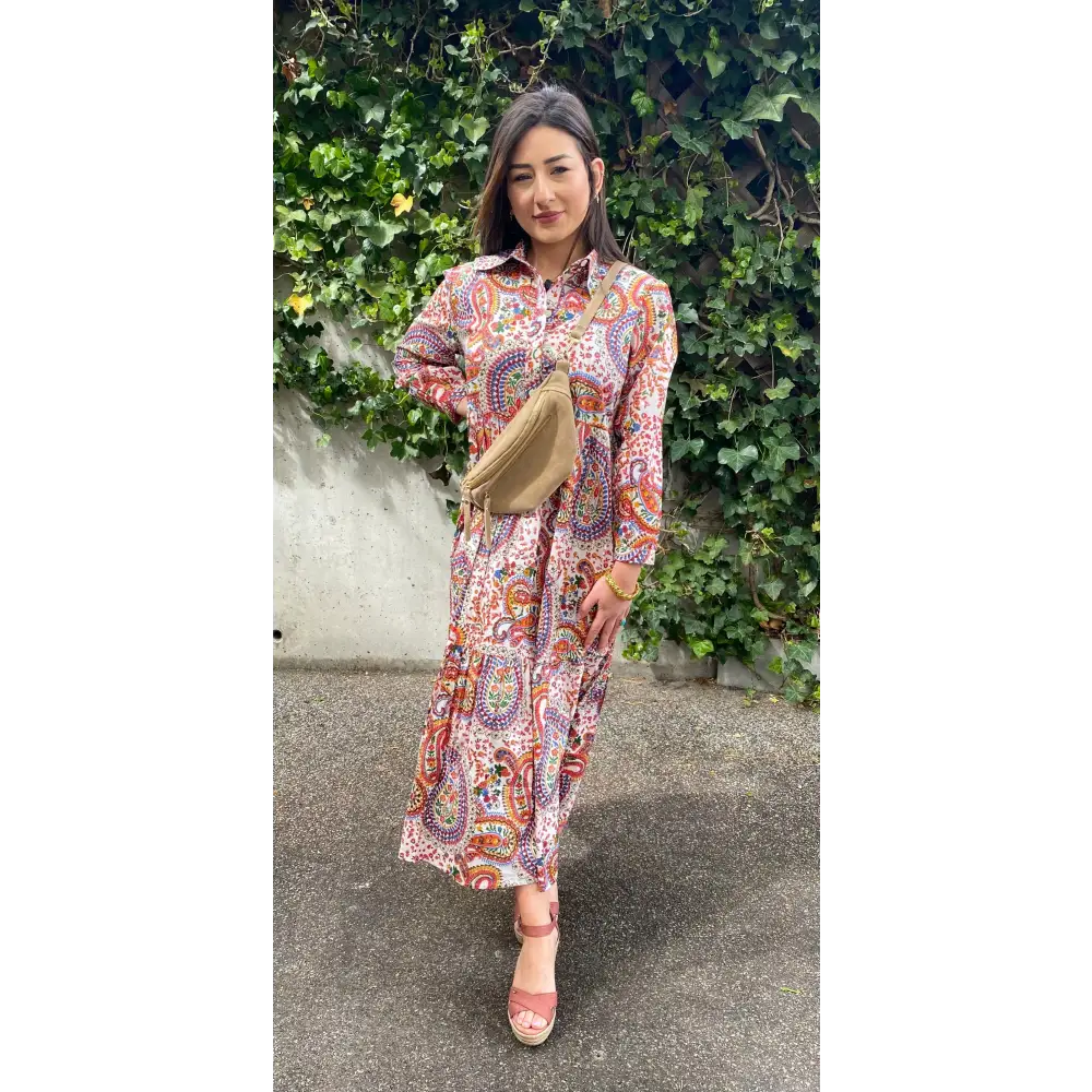 ROBE CHEMISE ANAÏS - Robe
