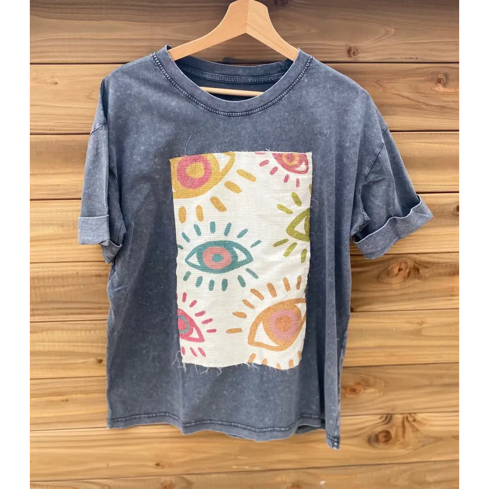 T shirt femme œil