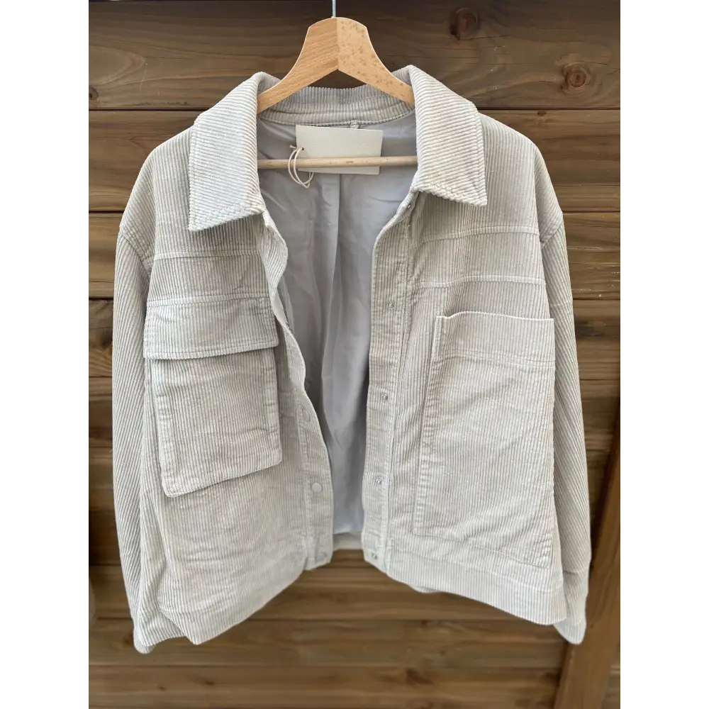 Veste velours femme tendance