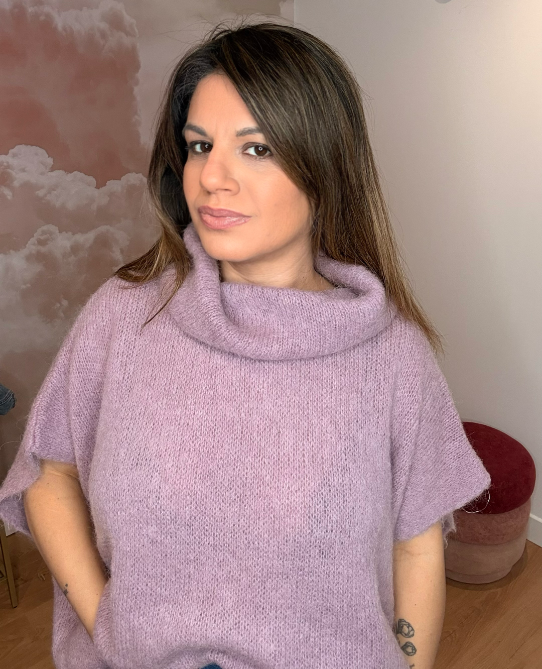 PULL LILAS