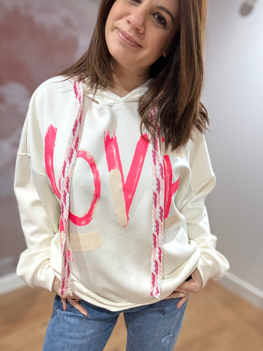 SWEAT A CAPUCHE LOVE