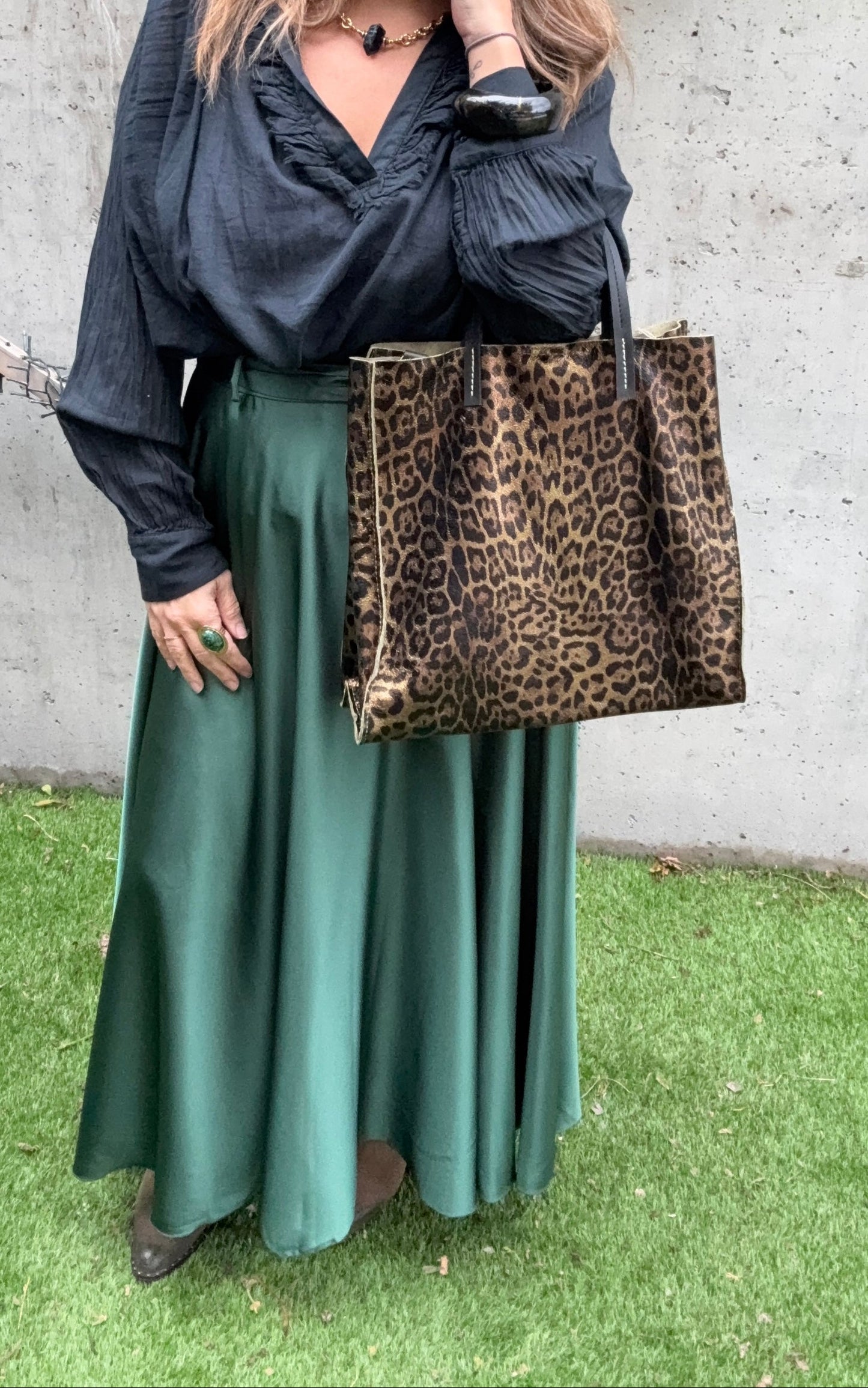 SAC LEOPARD KAKI