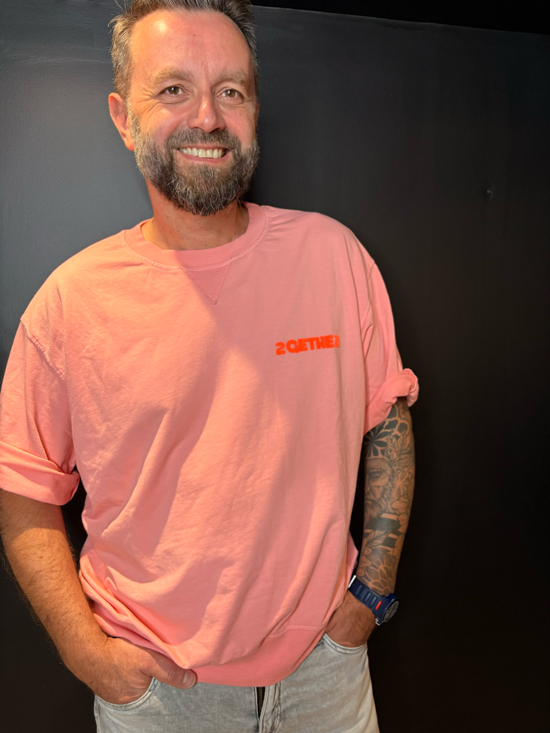 T-SHIRT HOMME 2GETHER CORAIL HOMME