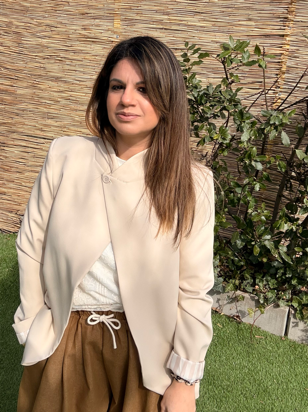 BLAZER  DEBO BEIGE