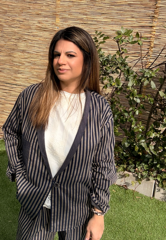 BLAZER RAYURES JOHANNA PARIS