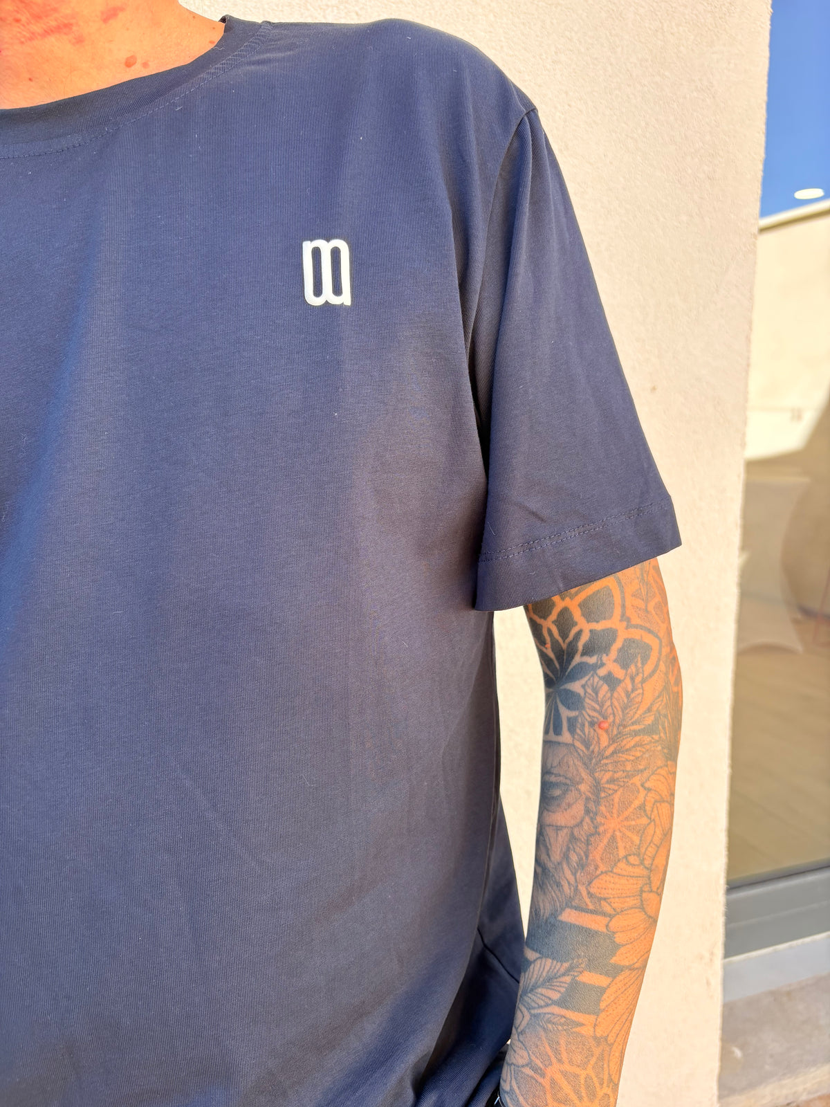 T-SHIRT MARINE HOMME MM