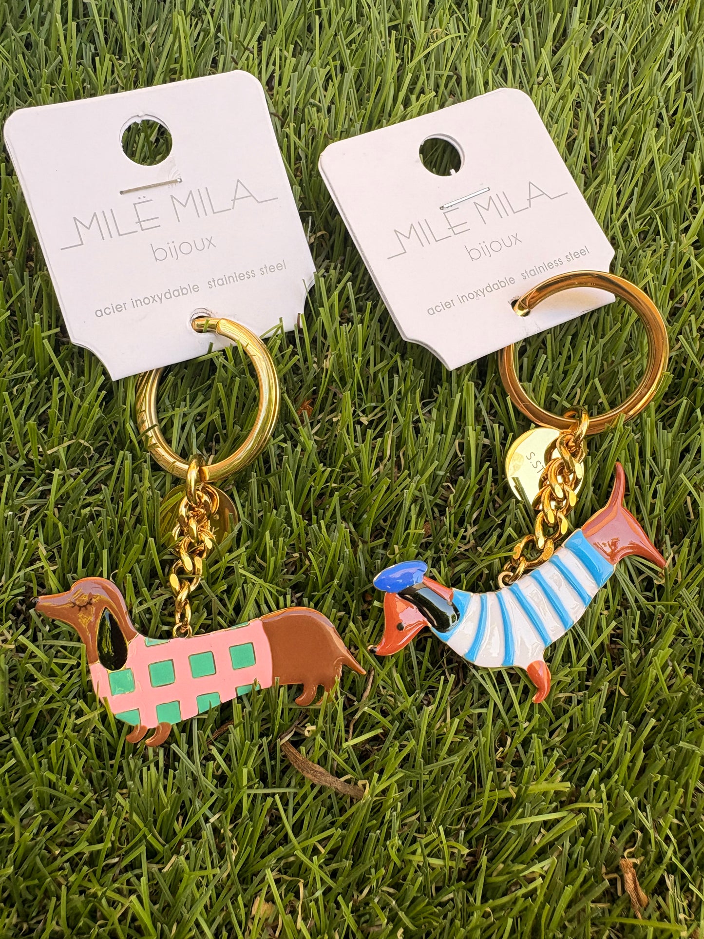 PORTE-CLEF TEKEL ROSE
