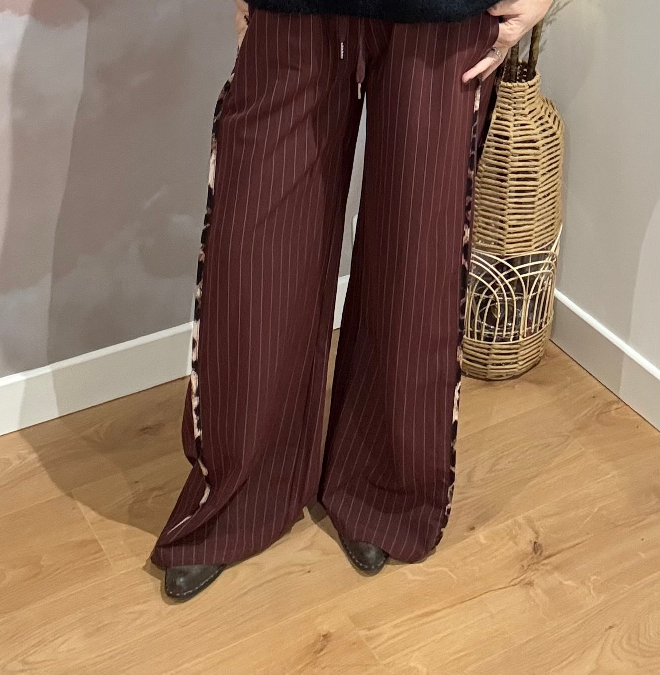 PANTALON BORDEAUX