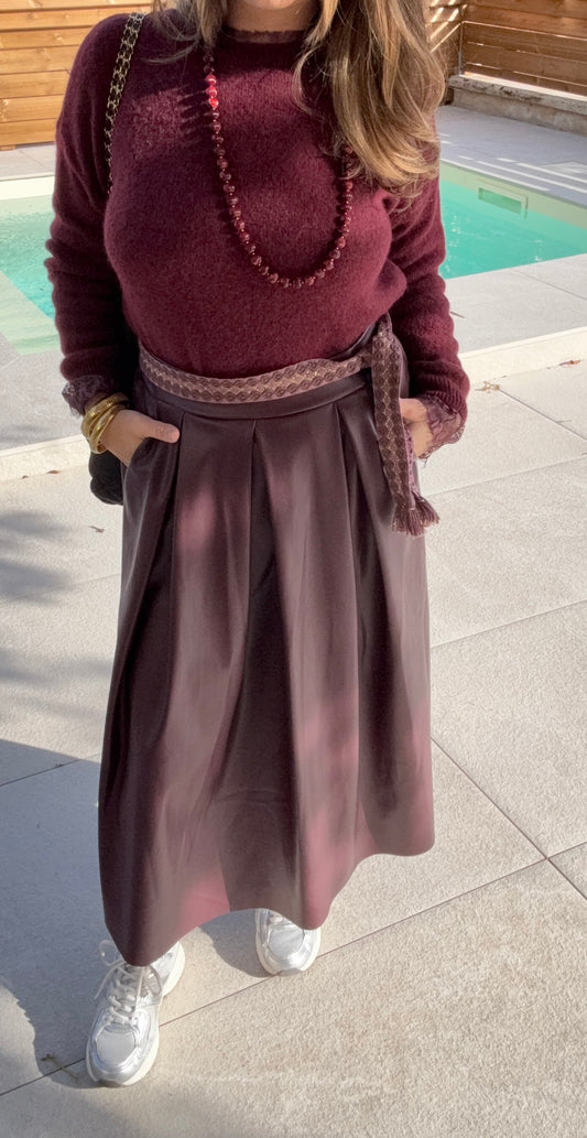 JUPE MIA BORDEAUX