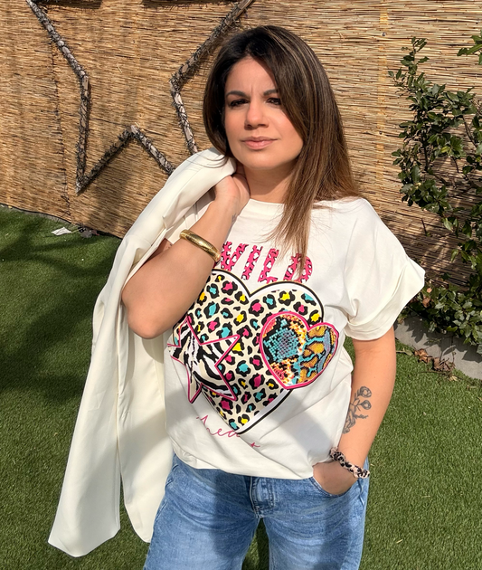 T-SHIRT WILD ROSE