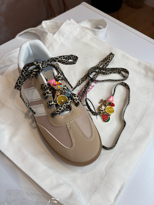 LACETS LÉOPARD CHARMS