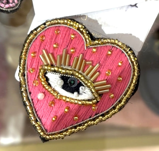 BROCHE ROSE