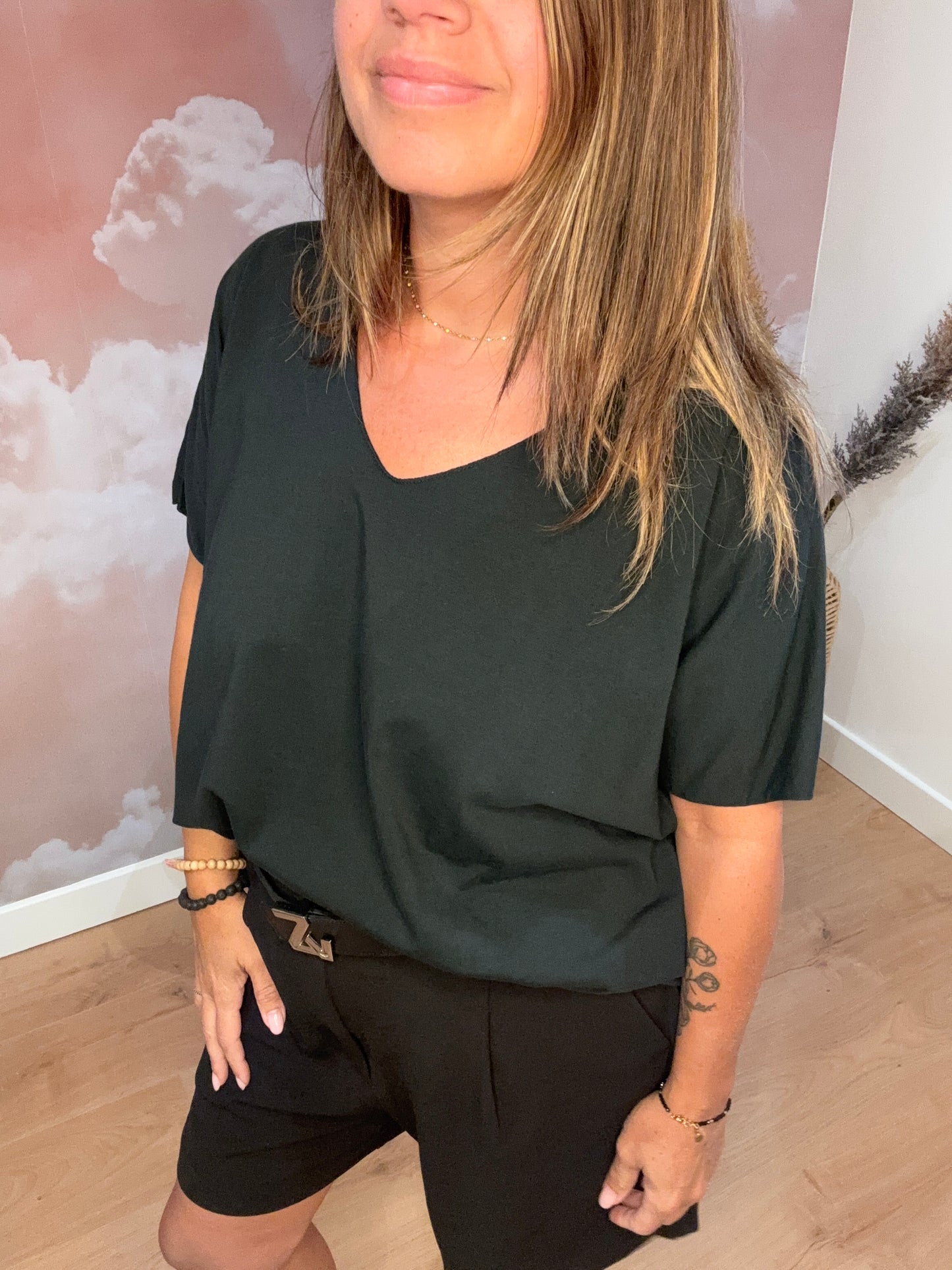 T-SHIRT CORINNE NOIR