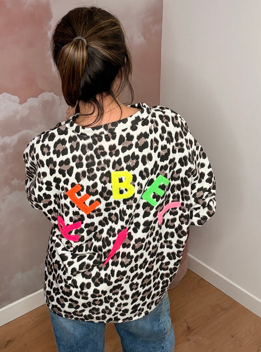 SWEAT REBEL LEOPARD
