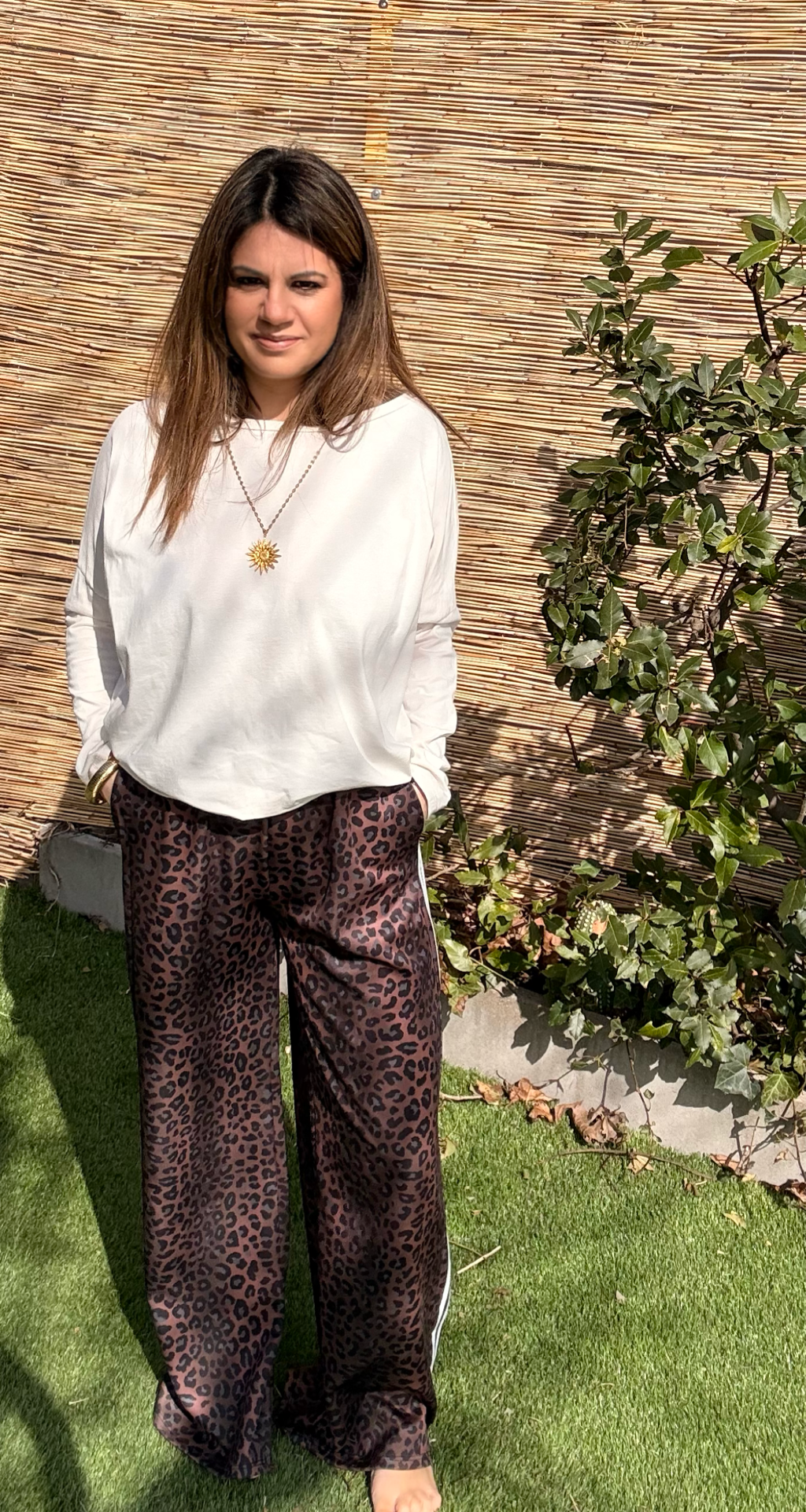 PANTALON JOGG LEOPARD JOHANNA PARIS