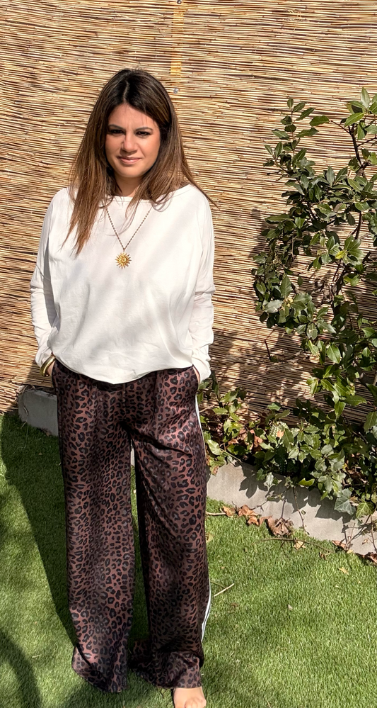 PANTALON JOGG LEOPARD JOHANNA PARIS