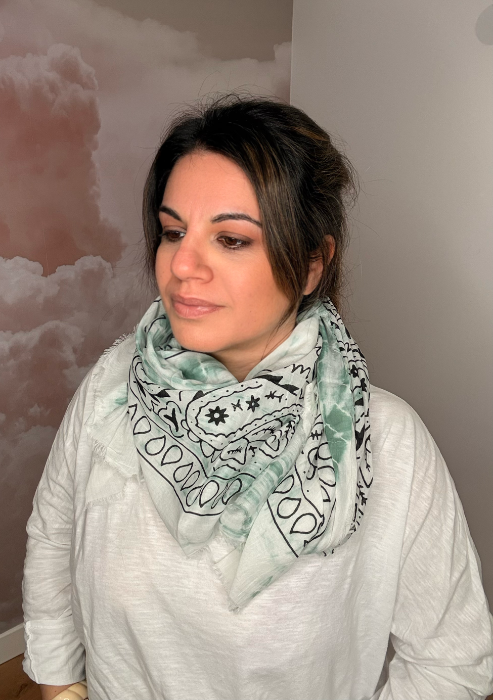 FOULARD VERT
