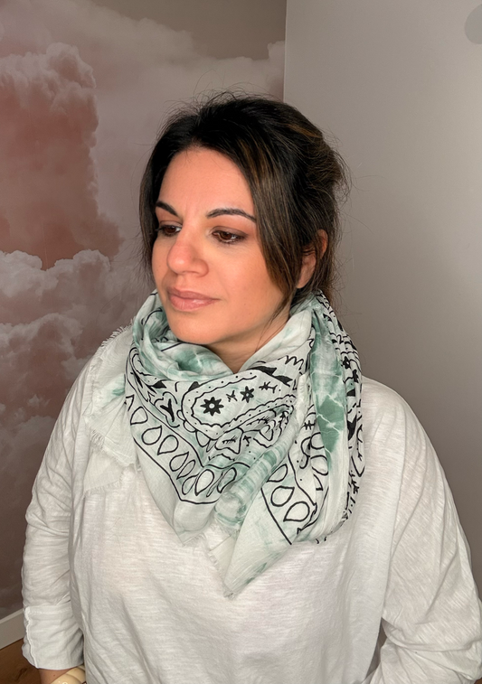 FOULARD VERT