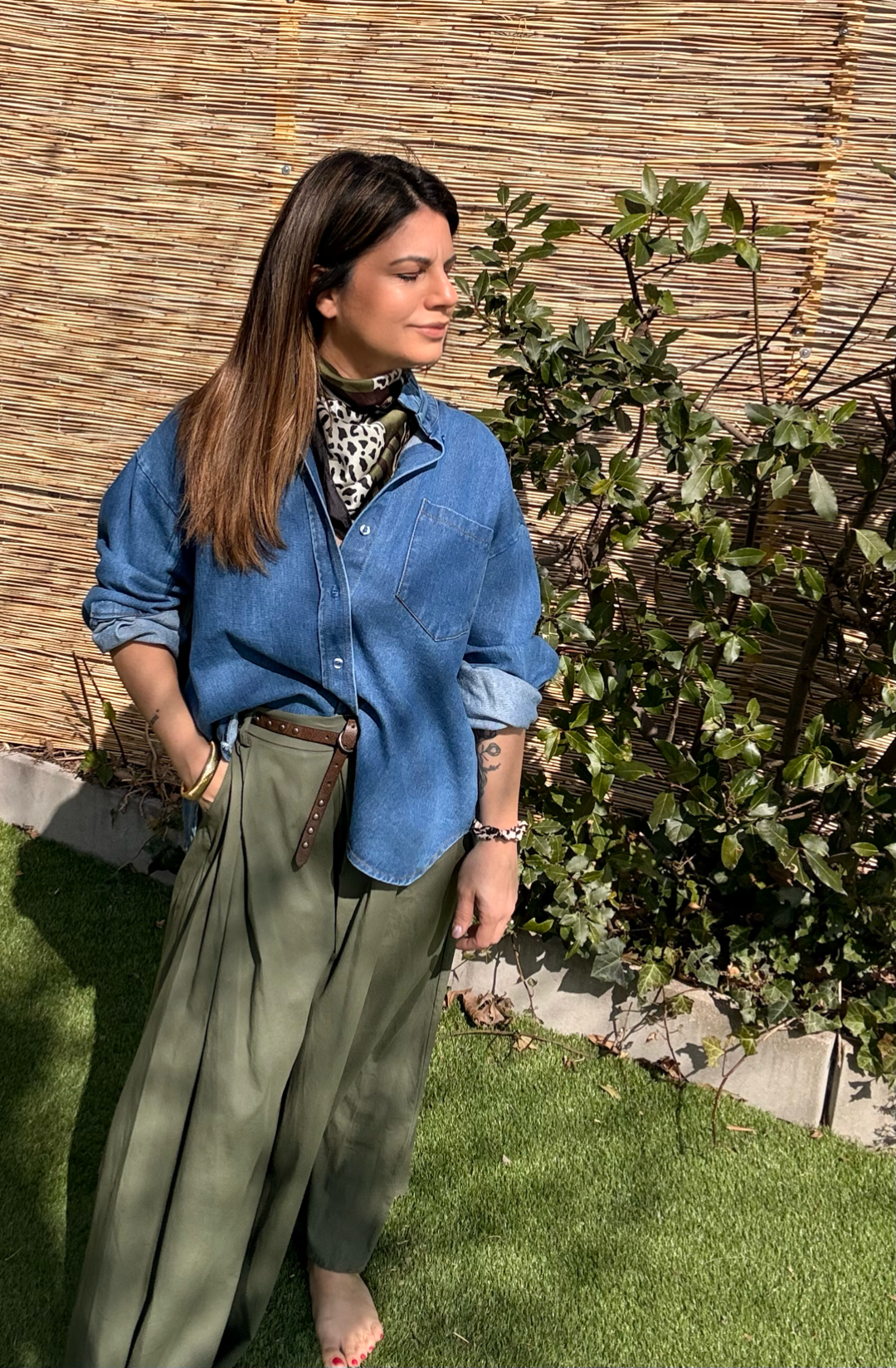 CHEMISE EN JEAN JOHANNA PARIS