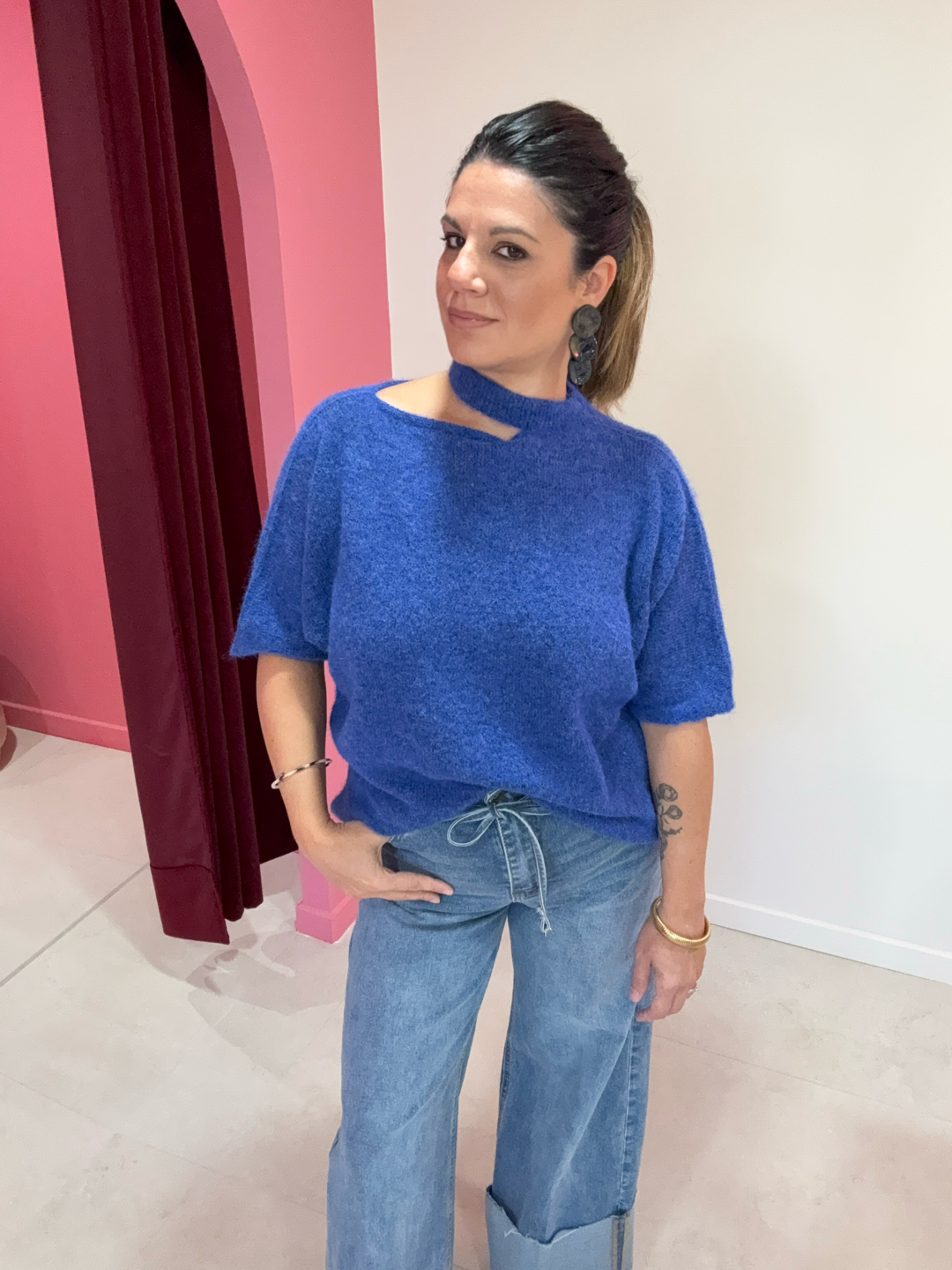 PULL BLEU COL CHOKER